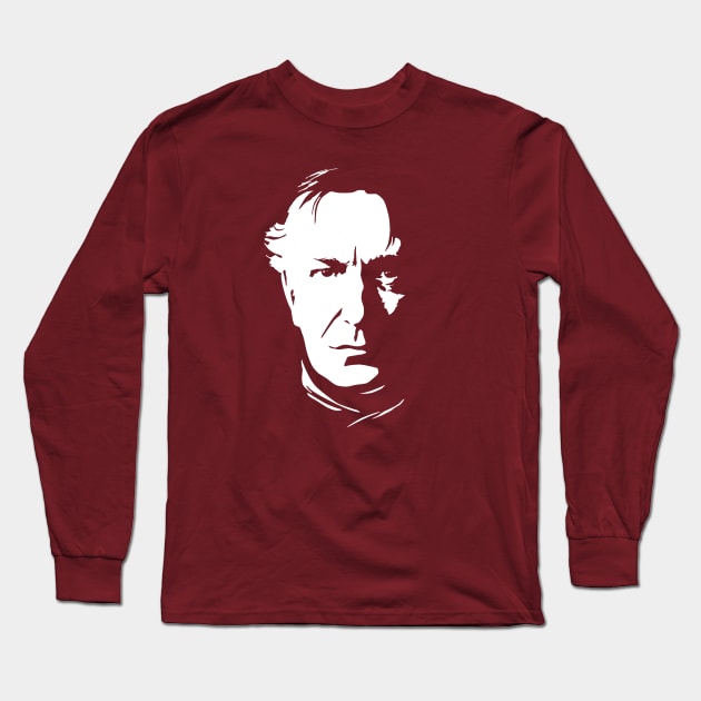 Alan Rickman Long Sleeve T-Shirt by Geeks and Dragons